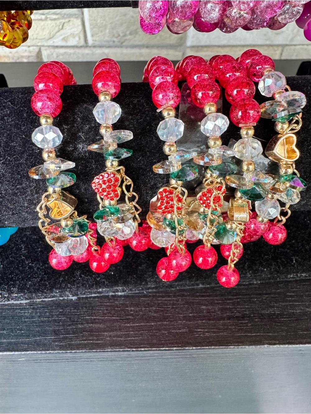 Assorted Beaded Stretch Bracelets - Multicolor Set - Picture 3 of 9